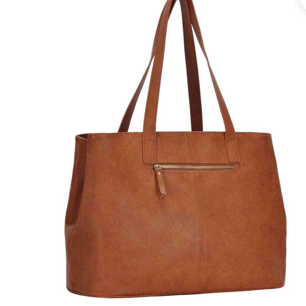 Elegant Brown Tote Bag- Antik Kraft
